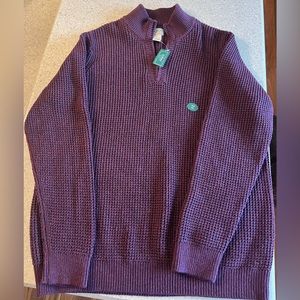 Men’s burgundy LL Bean sweater XL Tall
